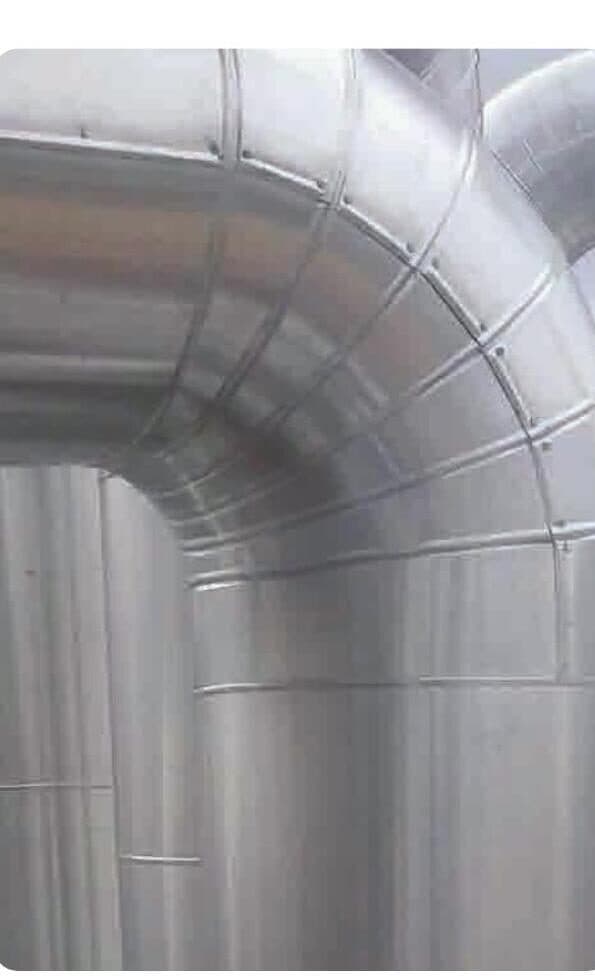 Isolamento térmico em curvas e conexões
